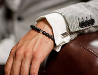 liel and lentz Bracelet - 14K GOLDEN BLACK