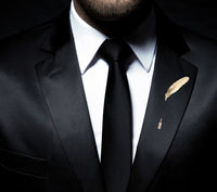 Lapel Pin - Feather Pin GOLD