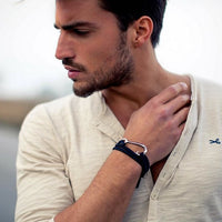 virginstone Bracelet - Hook Bracelet Black / Silver