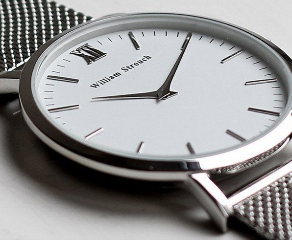 William Strouch Watch - CLASSIC SILVER