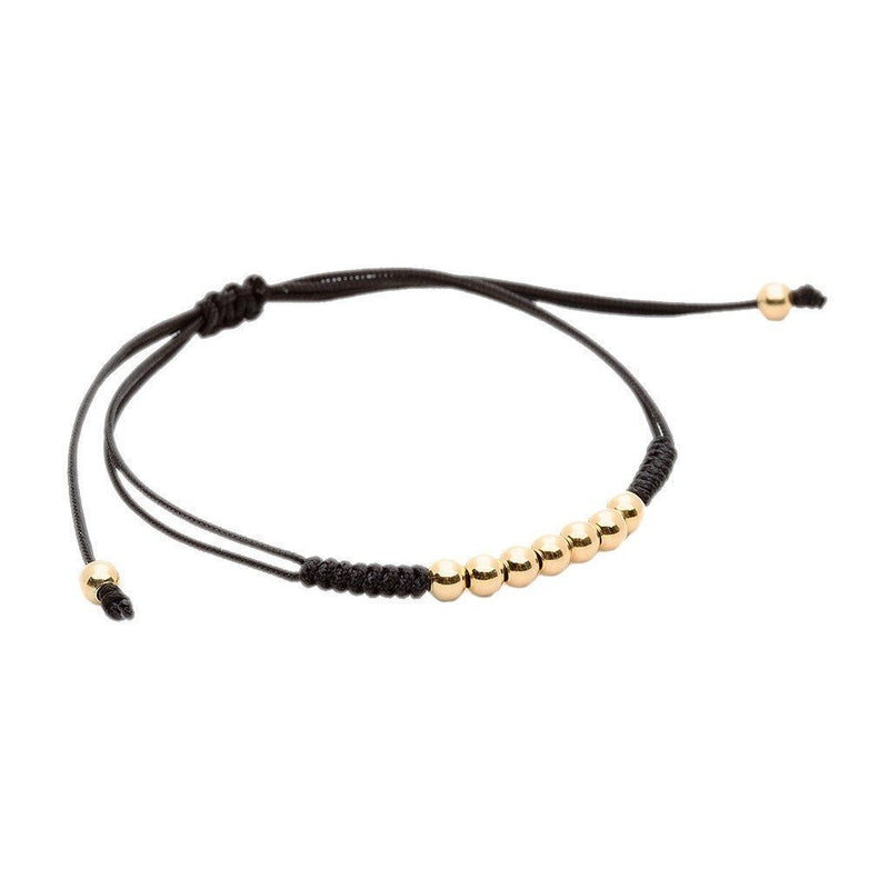 Bracelet - 18K YELLOW GOLD 7 BALLS