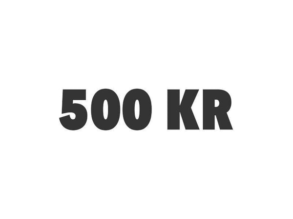 Gift Card - Gift Card 500 NOK