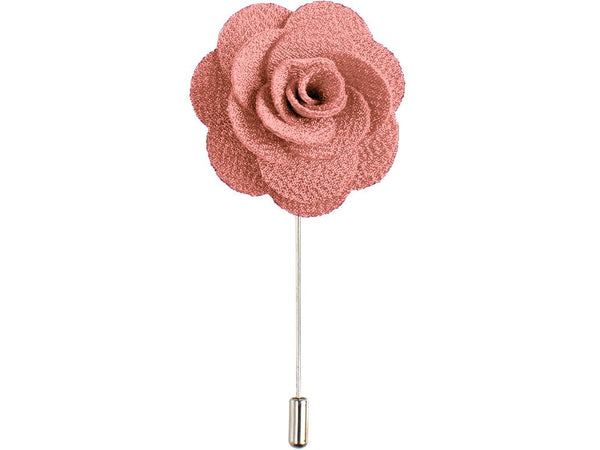 Lapel Pin - Lapel Flower Bright Pink