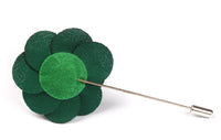 Lapel Pin - Lapel Flower Green